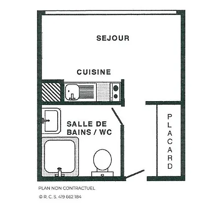 Apartamento Résidence Trois Marches - 2 Personnes 13 M² - Quartier De Brelin Mae-4014 Saint-Martin-de-Belleville